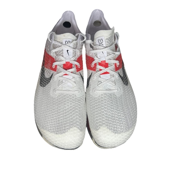 Nike Air Zoom Victory EK White Black Red Men's Track Spikes FJ0668-100 Size 8.5 - Picture 7 of 8